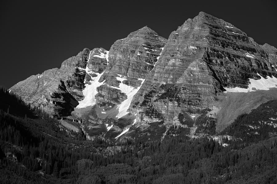 The Maroon Bells - Aspen - Snowmass - Colorado Photograph by Photography  By Sai