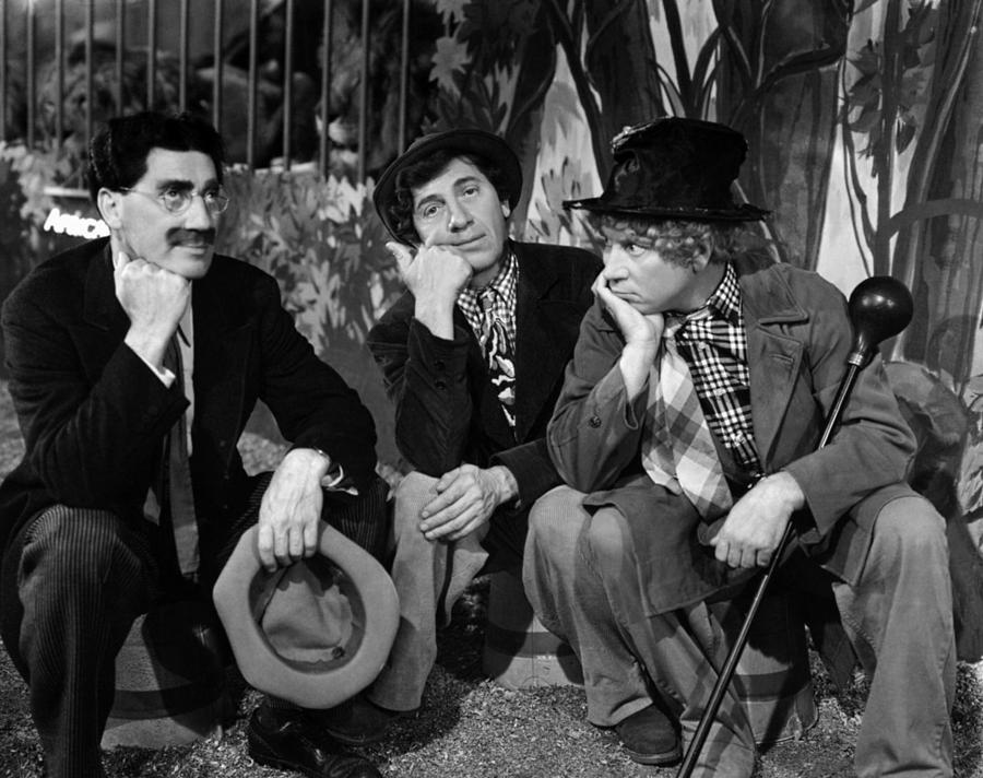 The Marx Brothers - At the Circus Photograph by Georgia Clare