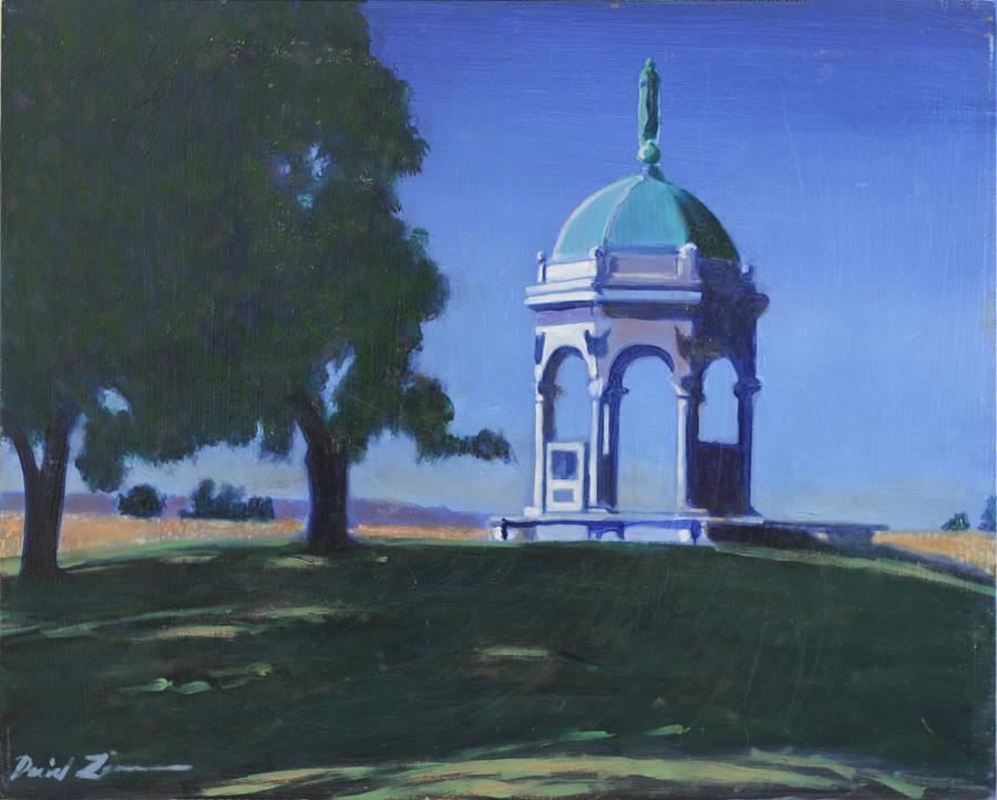 the Maryland Memorial Painting by David Zimmerman