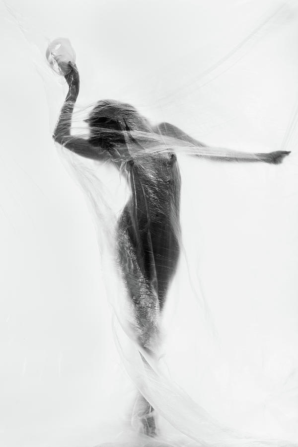 Fine Art Nude Photograph - The Mask Dance by Patrick Odorizzi