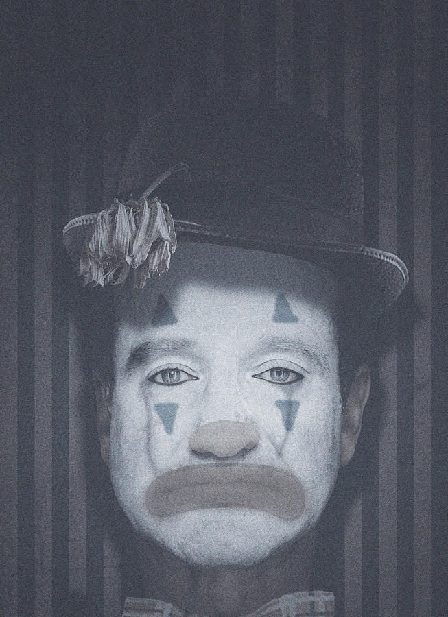 Robin Williams Digital Art - The Mask of Comedy by Jezebel X