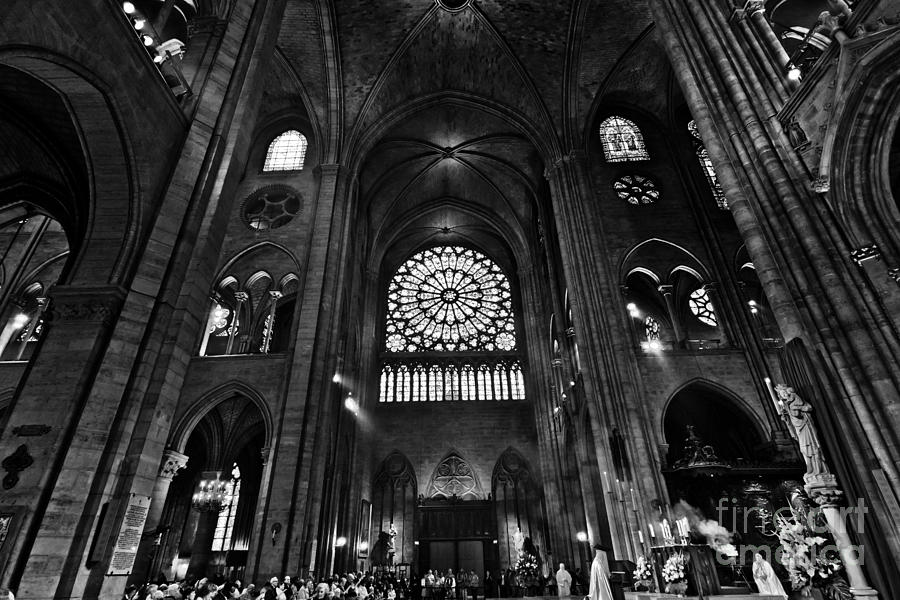 Notre Dame Photograph - The Mass by Will Cardoso