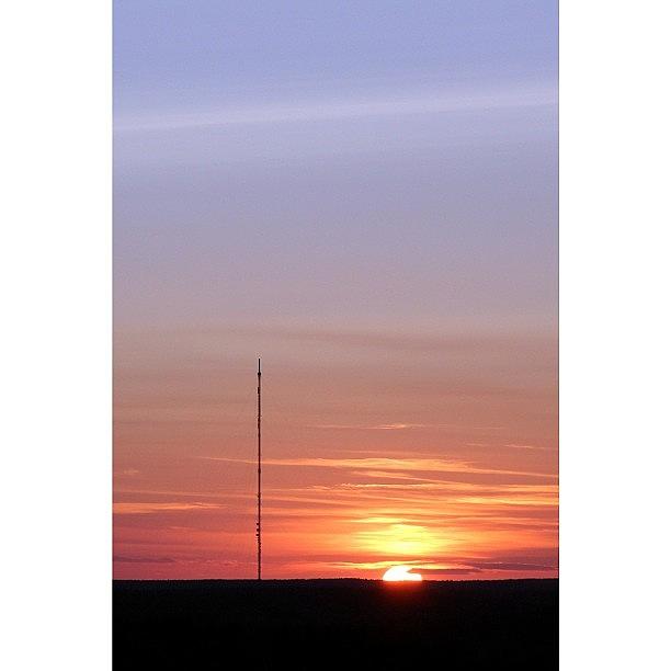 The Mast And The Setting Photograph by Rolf Lindstrom