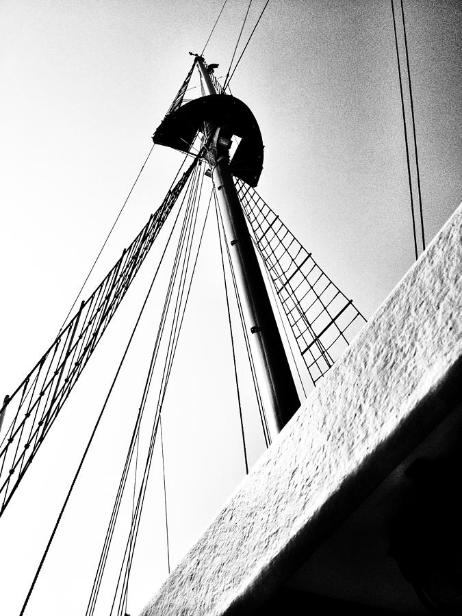 The Mast of the Peacemaker Photograph by Natasha Marco