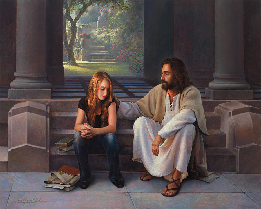 Jesus Painting - The Masters Touch by Greg Olsen