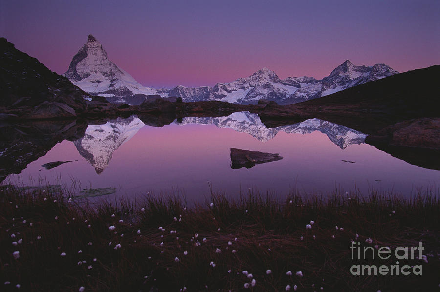 The Matterhorn At Dusk Photograph by Art Wolfe