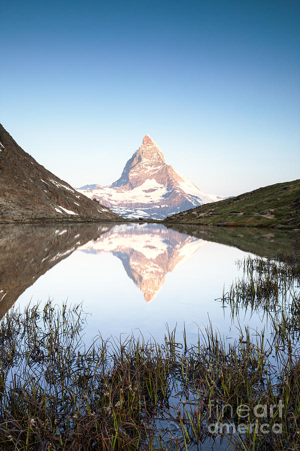 The Matterhorn in the mirror Photograph by Matteo Colombo
