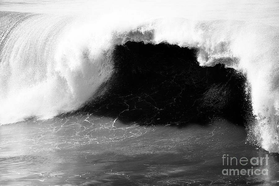 Black And White Photograph - The Maw by Andrew Brooks