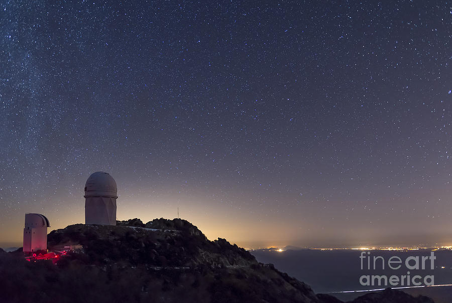 The Mayall Observatory At Kitt Peak Photograph