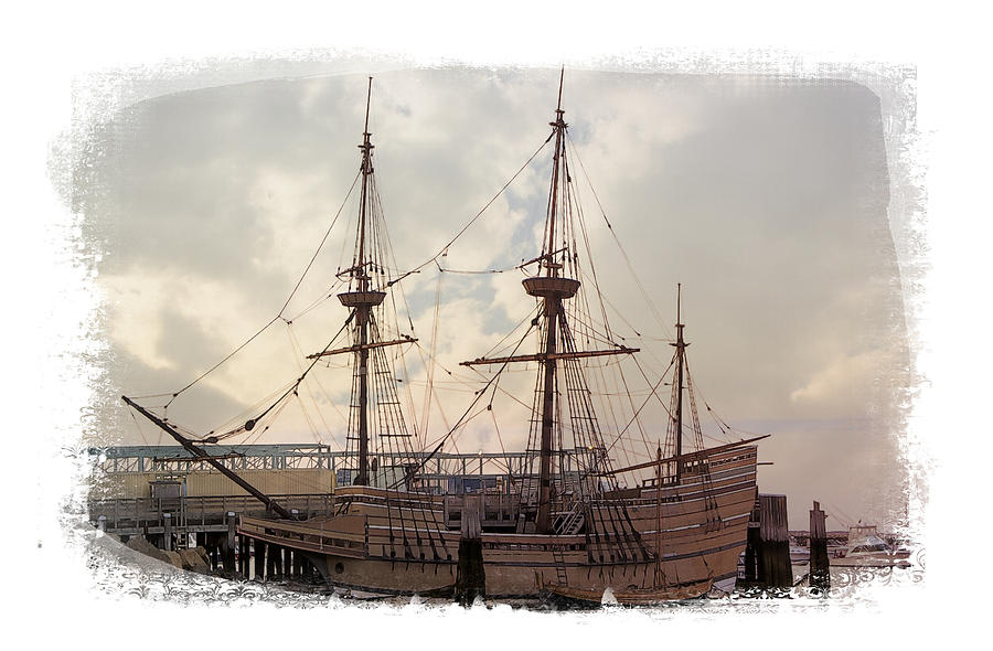 The Mayflower II Photograph by Constantine Gregory