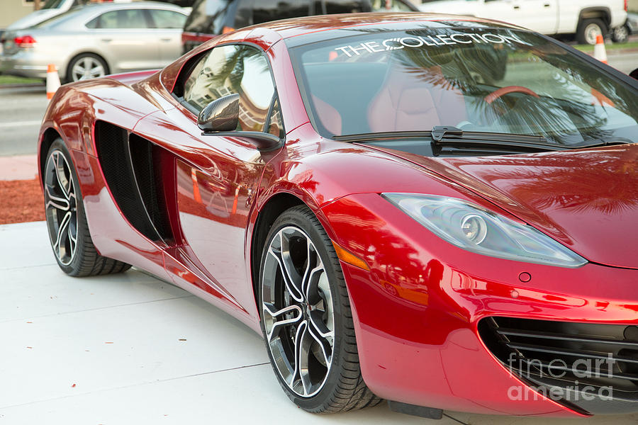 The McLaren Apple Red Collection  Photograph by Rene Triay FineArt Photos