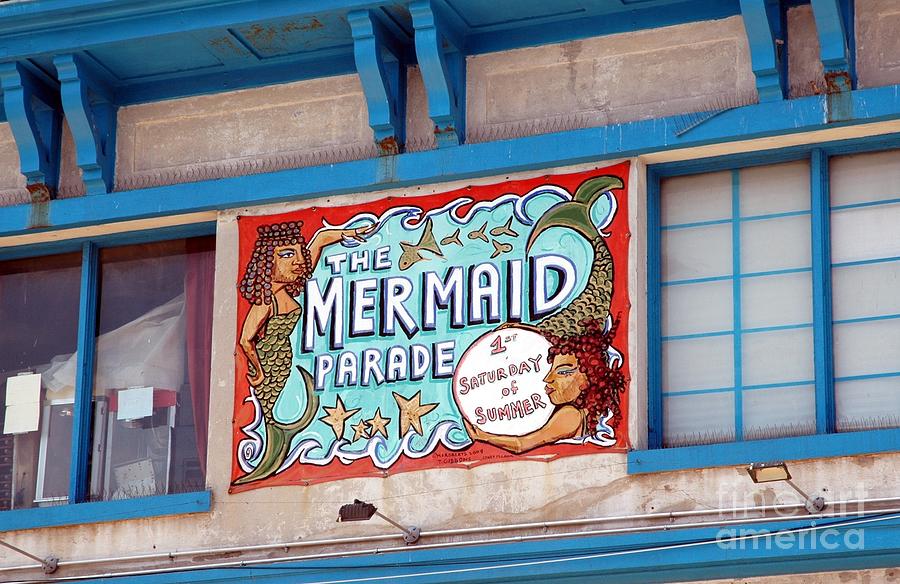 The Mermaid Parade - Coney Island Photograph by Susan Carella