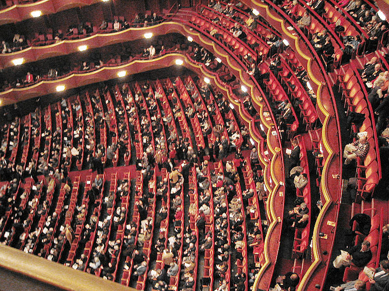 The Met Auditorium Photograph by Roger Swezey