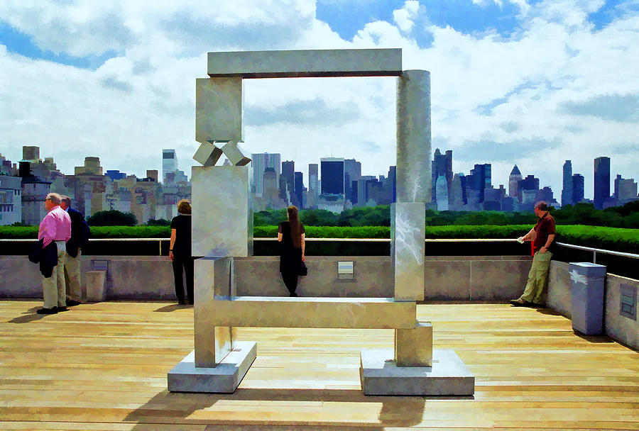 The Metropolitan Museum Of Art Roof Garden Photograph By Allen Beatty