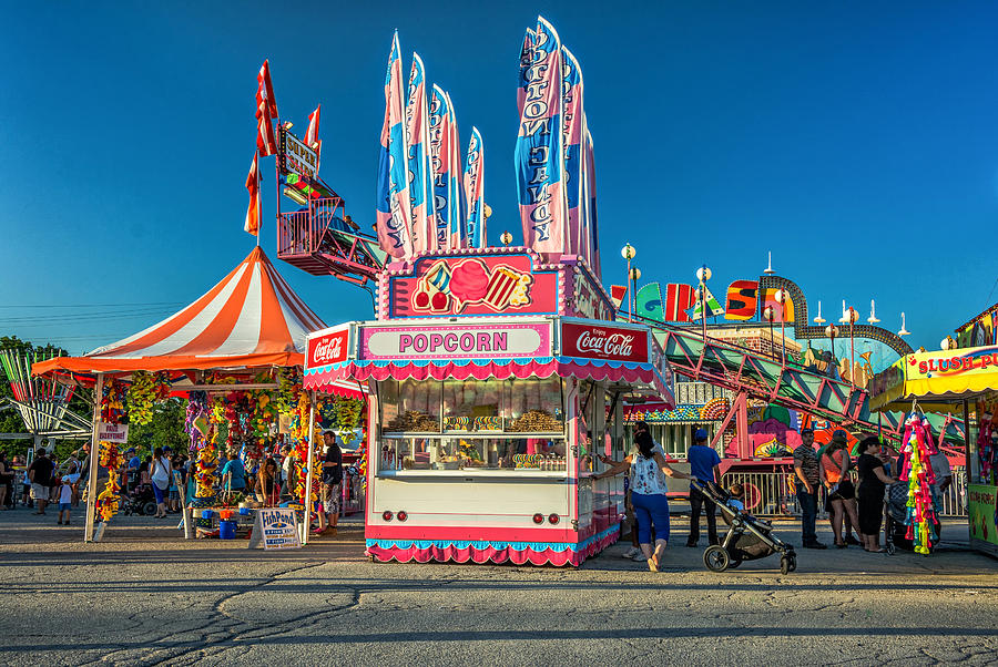 The Midway 2 Photograph by Steve Harrington - Fine Art America