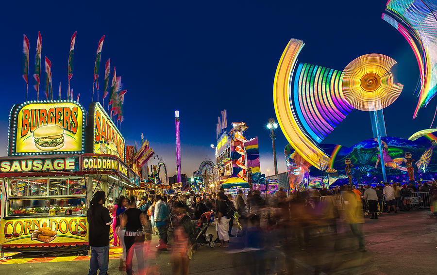 The Midway Photograph by William Carson Jr - Pixels