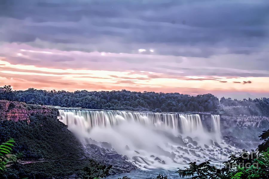 The Mighty Niagara Falls Photograph by Jim Lepard