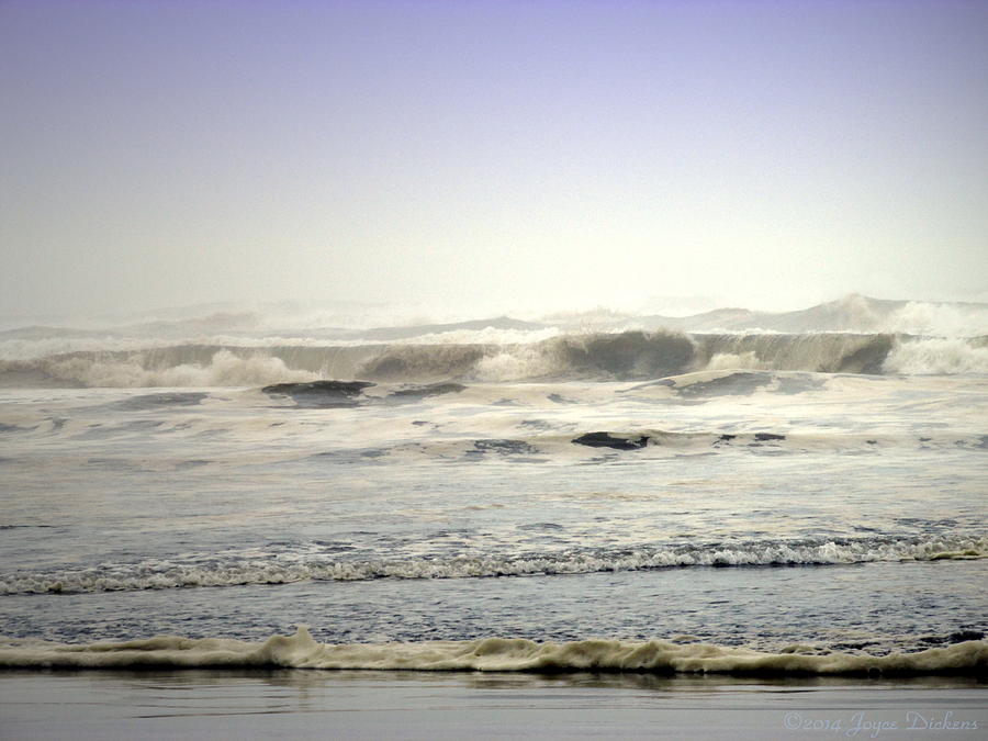 Unique Photograph - The Mighty Pacific by Joyce Dickens