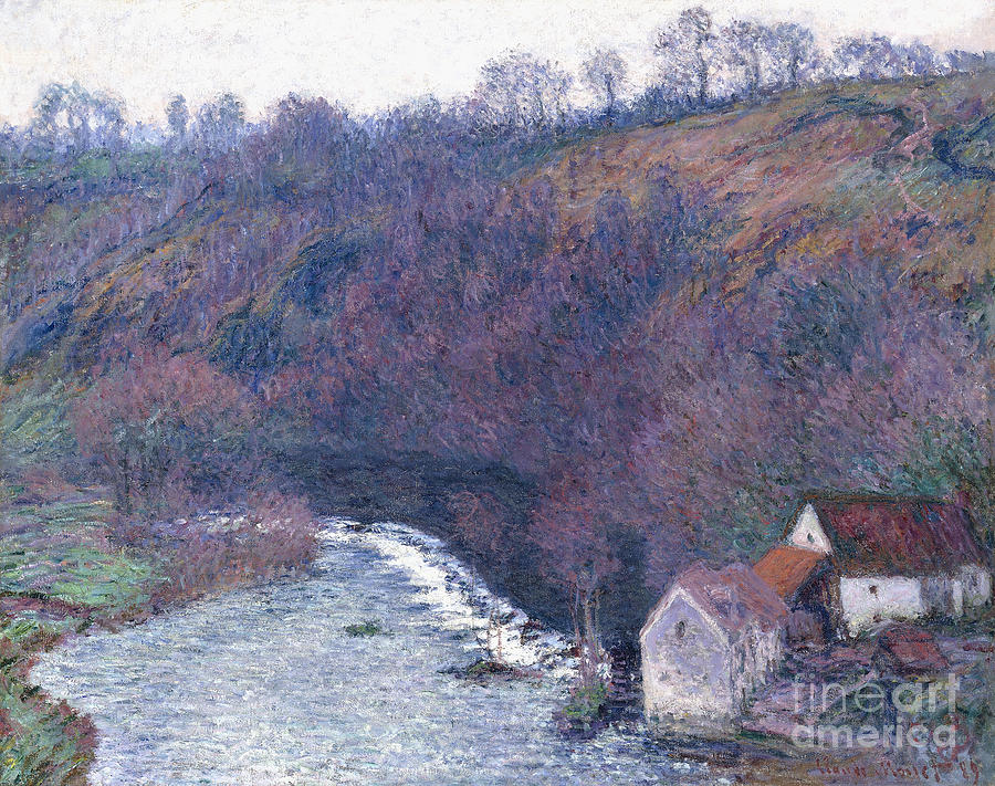 The Mill at Vervy Painting by Claude Monet