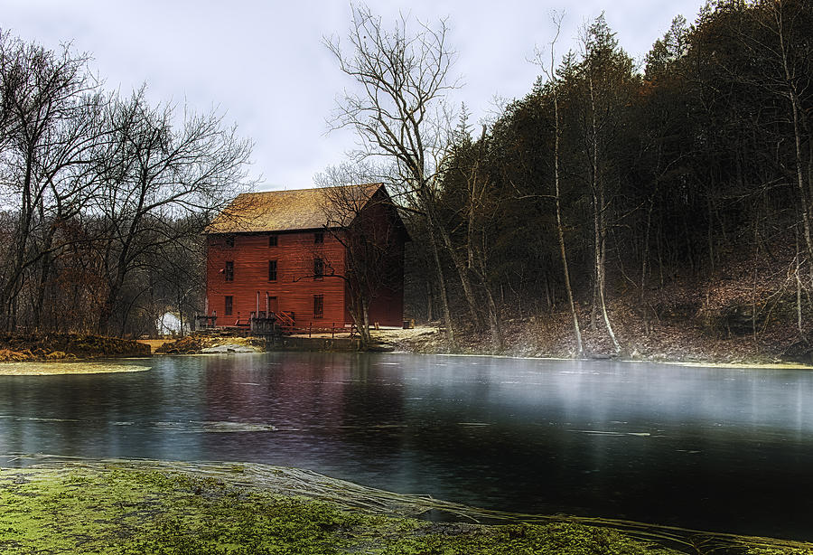 The Mill Pond Photograph by Ron  McGinnis