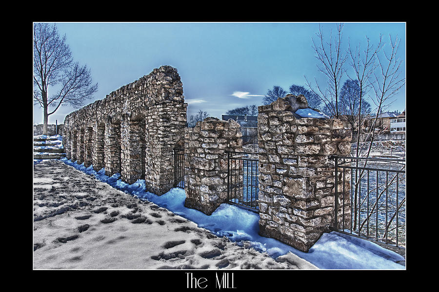 Winter Photograph - The Mill by Vincent Dwyer