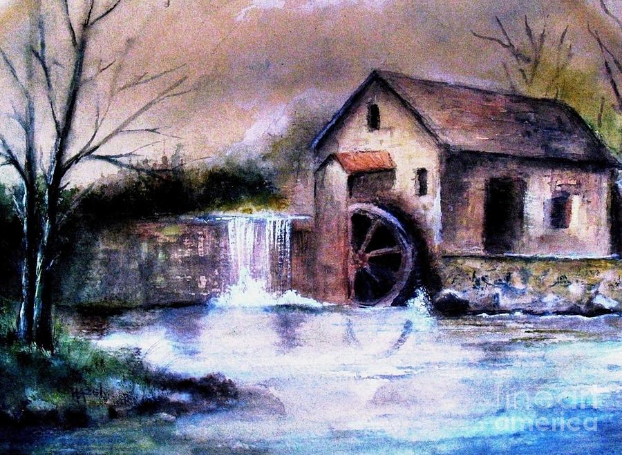 The Millstream Painting by Hazel Holland
