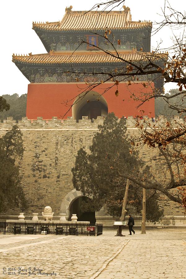 The Ming Tombs - Burial Chamber Of Yongle Emperor  Photograph by Hany J