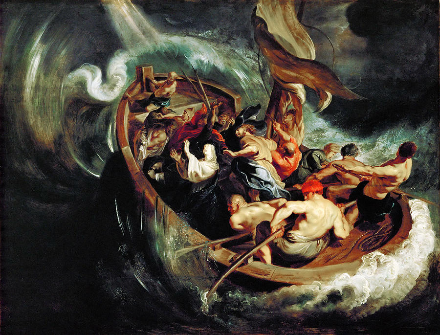 The Miracle of Saint Walburga Painting by Peter Paul Rubens