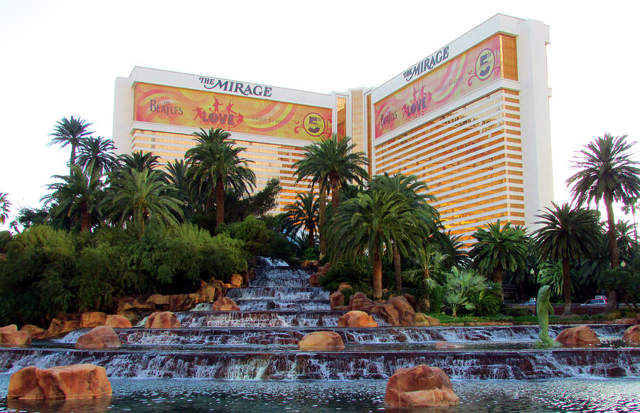 Las Vegas Photograph - The Mirage by Andrea Dale