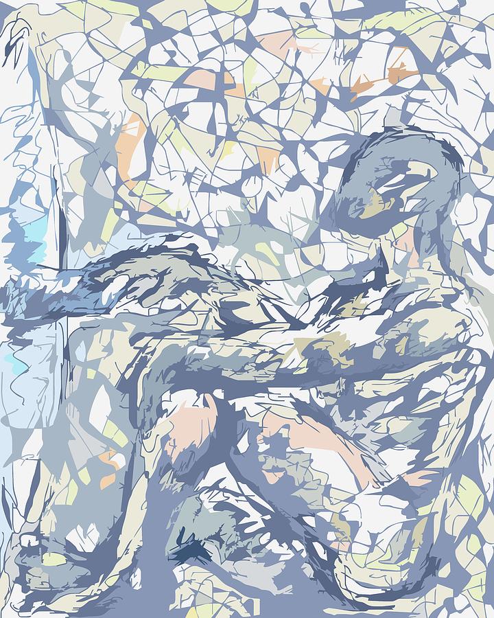 Digital Painting - THE MIRROR sequence - 2 by Shapeless C Digital Painting - THE MIRROR sequence - 2 by Shapeless C
