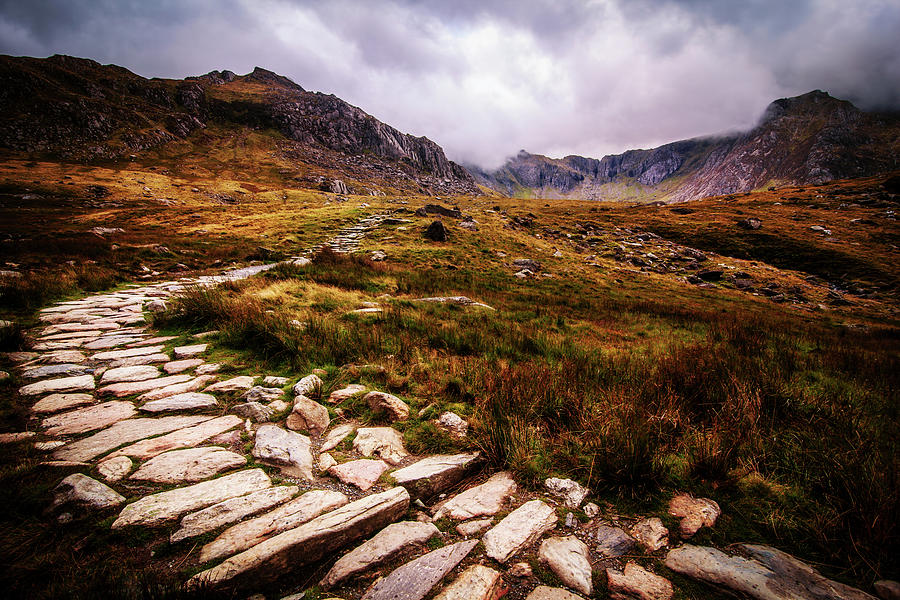 The Misty Mountains At Ogwen Photograph by Joe Daniel Price
