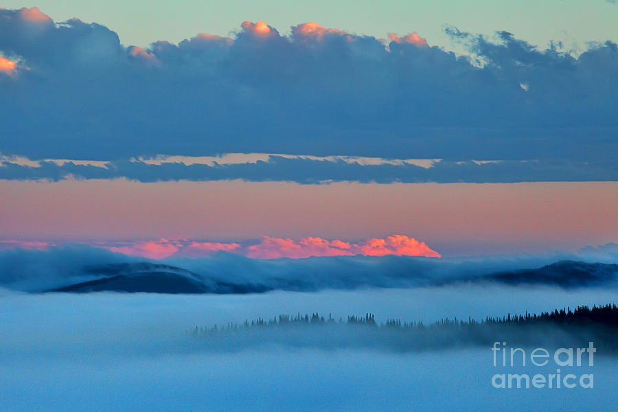 The Misty Mountains Photograph by Jim Garrison