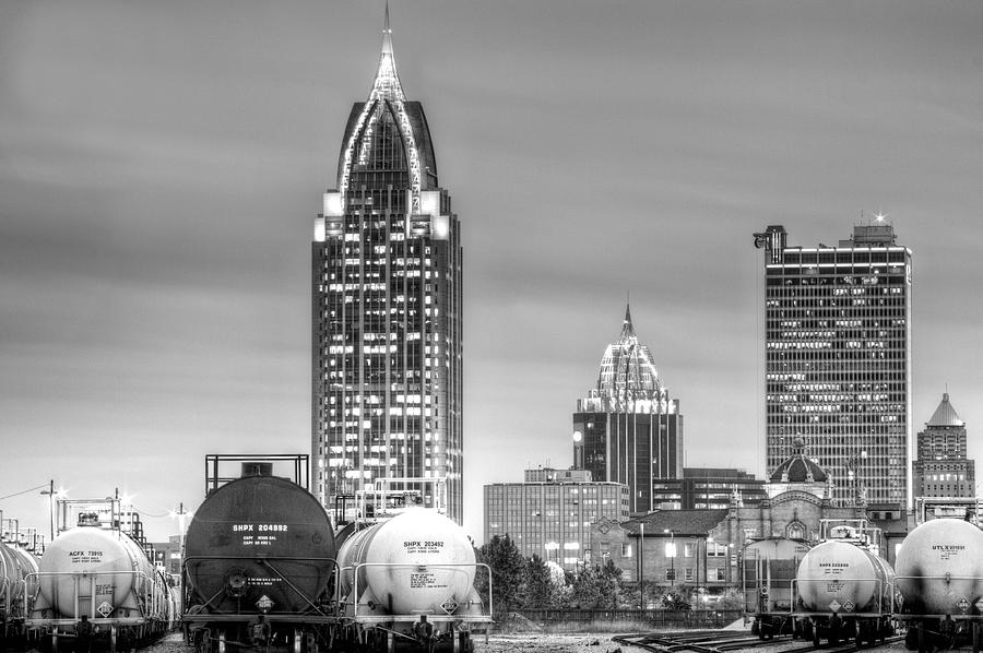 The Mobile Skyline Photograph by JC Findley