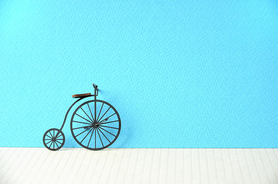The Model Of The Bicycle Made Of The Photograph by Yagi Studio