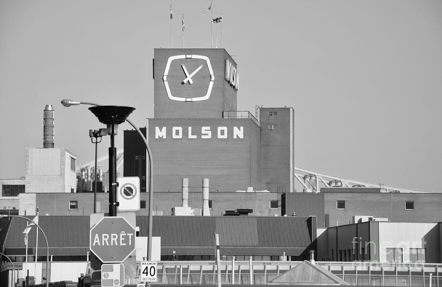 The Molson Clock Montreal Photograph by Reb Frost