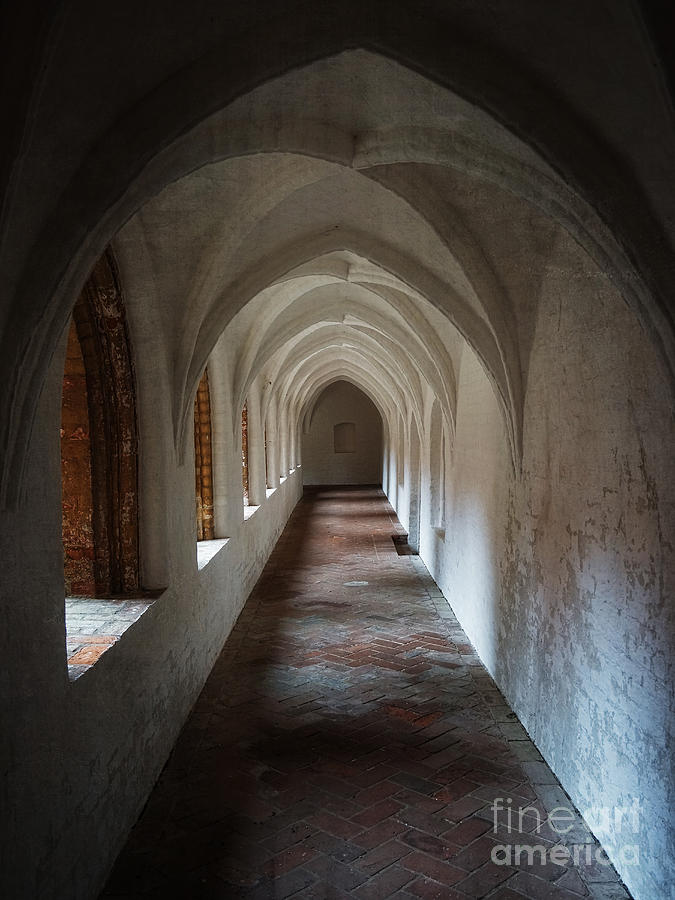 Architecture Photograph - The monastery by Inge Riis McDonald