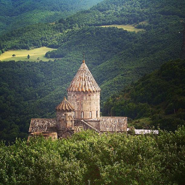 Nature Photograph - The Monastery of Tatev by Alexander Kaginyan