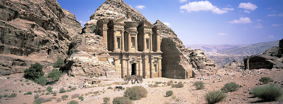 The Monastery Tomb At Petra, Jordan Photograph by Alison Wright