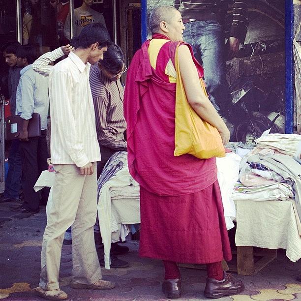 India Photograph - The Monk Who Sold His Ferrari And Went by Chirag Wakaskar