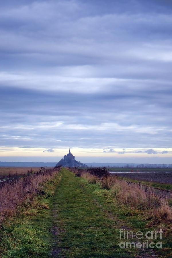 The Mont Saint Michel in Normandy France Photograph by Olivier Le Queinec