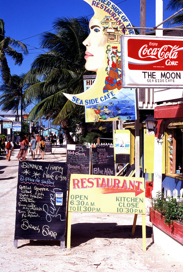 The Moon Cafe Photograph by Thomas R Fletcher