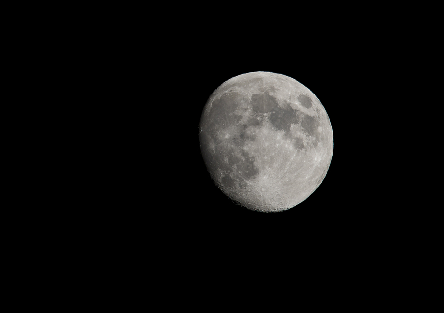 The Moon Photograph by Loree Johnson