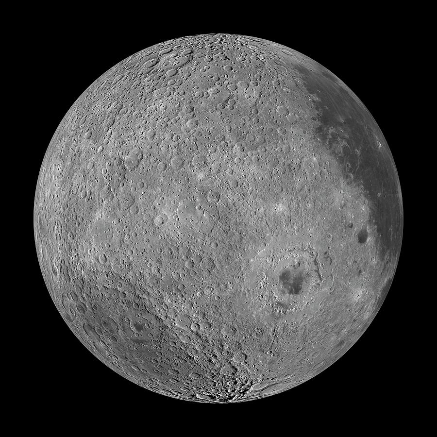 The Moon Photograph by Nasa/science Photo Library