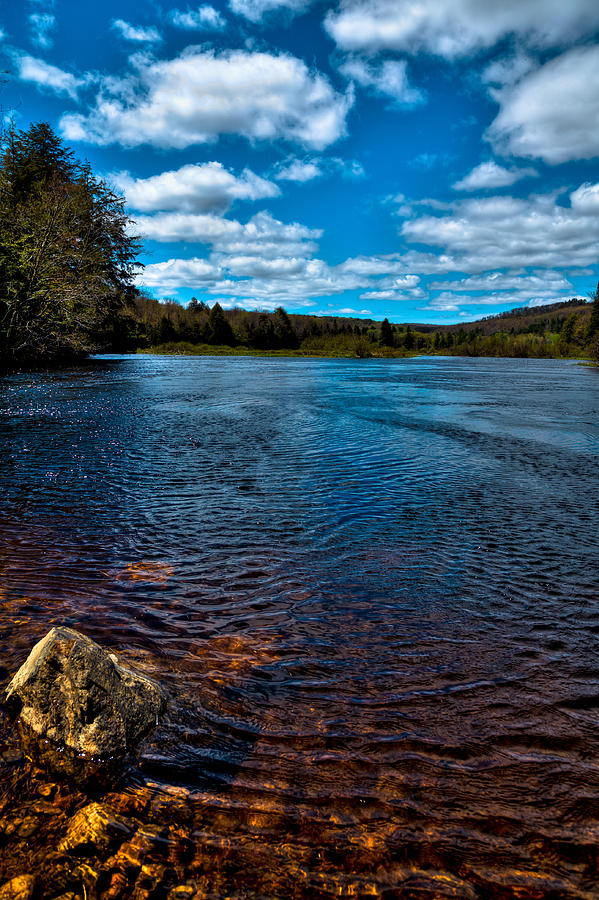 The Moose River in the Spring Photograph by David Patterson