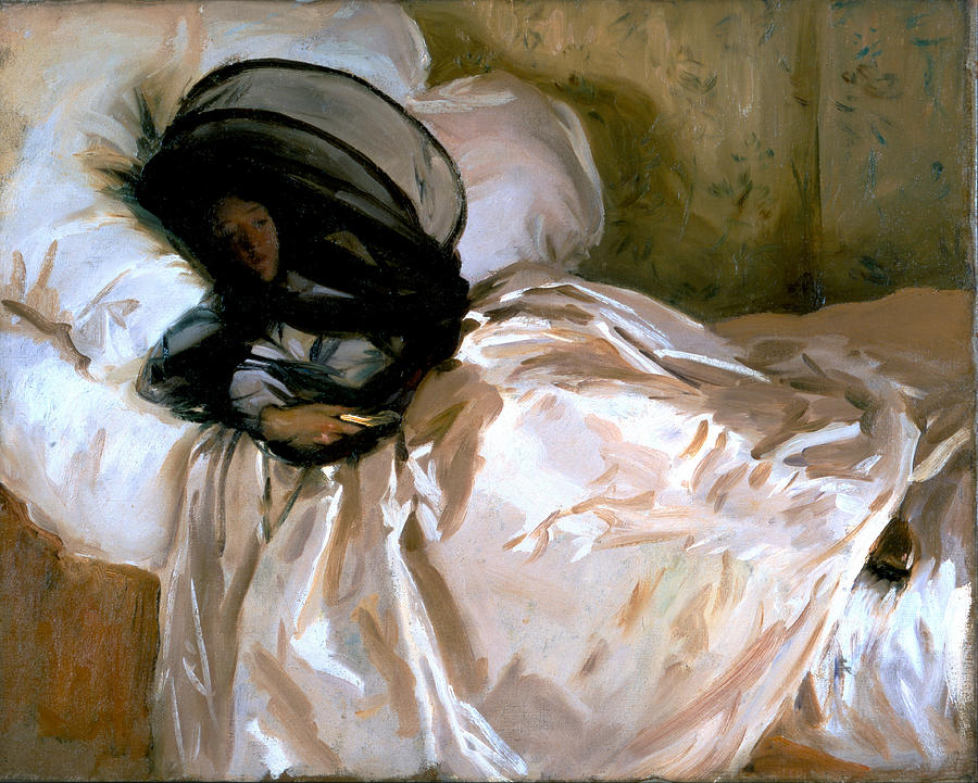 John Singer Sargent Painting - The Mosquito Net by John Singer Sargent