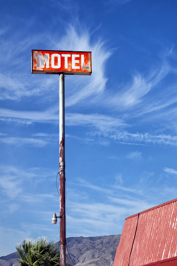 THE MOTEL Desert Hot Springs CA Photograph by William Dey