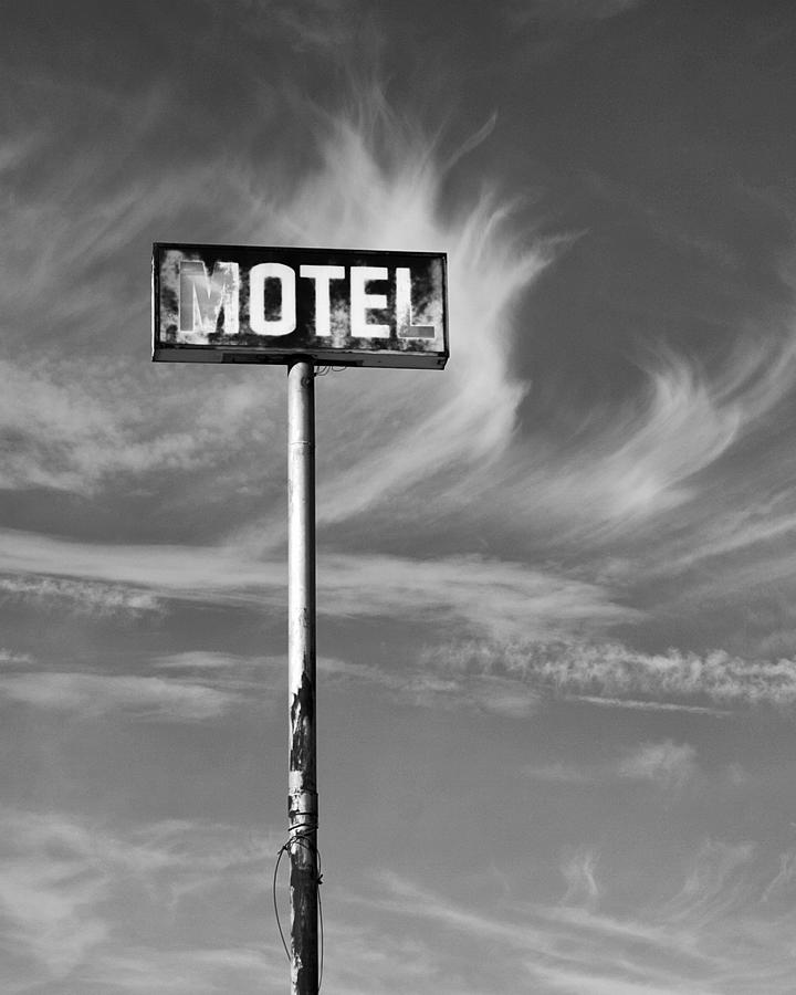 THE MOTEL SIGN Desert Hot Springs CA Photograph by William Dey
