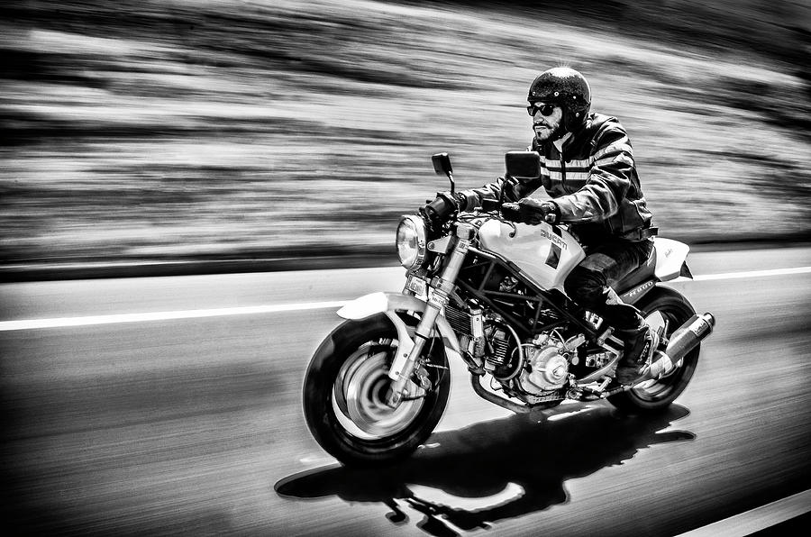 Transportation Photograph - The Motorcycle Diaries by Alejandro Fern??ndez Mu??oz
