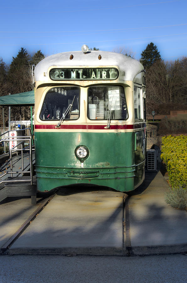 The Mount Airy Trolley Car Diner Photograph by Bill Cannon