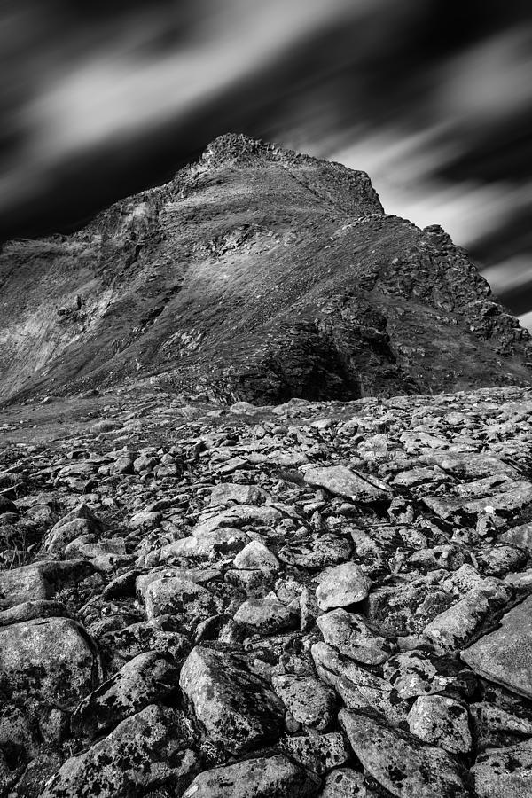 Black And White Photograph - The mountain and I by Catalin Tibuleac